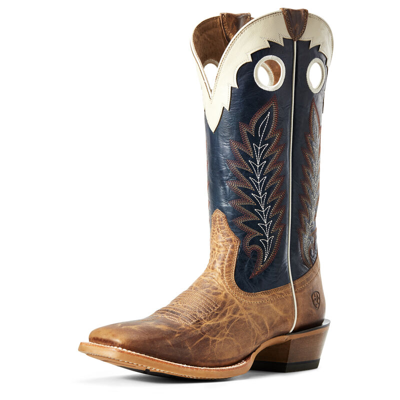 Ariat Westernstiefel Herren - Real Deal Braun/Blau ( PHACZ-2530 )